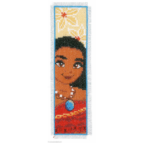 Vervaco, kit Disney 2 marque-pages Moana (PN0169315)