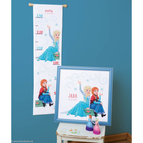 Vervaco, kit Disney Elsa et Anna (PN0165884)