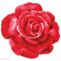 Vervaco, kit tapis noué Rose rouge (PN0171003)
