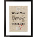 Vervaco, kit Texte Do What you love (PN0158480)