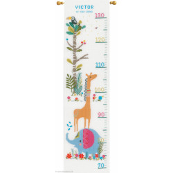 Vervaco, kit Toise animaux de la Jungle Victor (PN0179362)