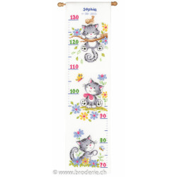 Vervaco, kit Toise chatons gris (PN0021581)
