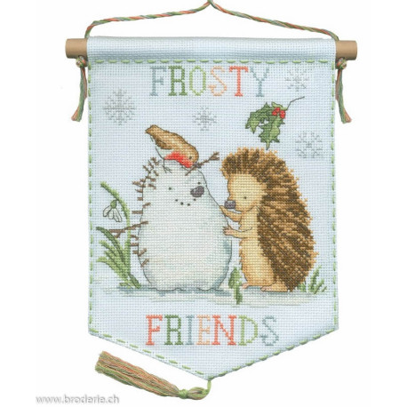 Bothy Threads, kit Frosty Friends (BOXKG21)