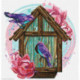 Wizardi, kit diamant Bird's house (WIWD3012)