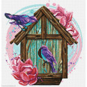 Wizardi, kit diamant Bird's house (WIWD3012)