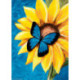 Wizardi, kit diamant Butterfly and Sunflower (WIWD031)