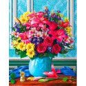 Wizardi, kit diamant Colourful Bouquet (WIWD2520)