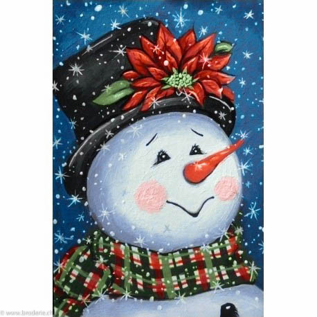 Wizardi, kit diamant Fancy Snowman (WIWD2437)