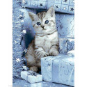 Wizardi, kit diamant Kitten and Christmas presents (WIWD2417)