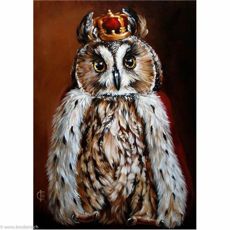 Wizardi, kit diamant Owl King (WIWD2468)