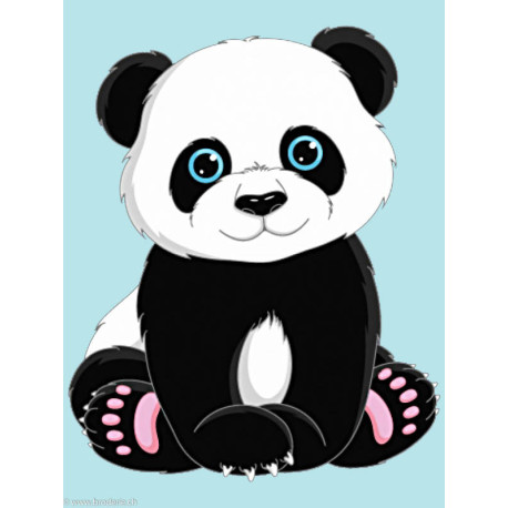 Wizardi, kit diamant Panda (WIWD303)