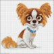 Wizardi, kit diamant Papillon dog (WIWD3023)