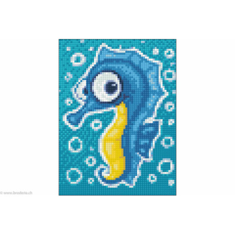 Wizardi, kit diamant Seahorse (WIWD2366)