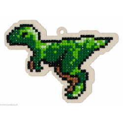 Wizardi, kit diamant suspense Dinosaur Raptor (WIWW291)