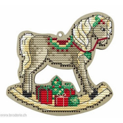 Wizardi, kit Kind fox - Christmas Horse (WDKF022-74)