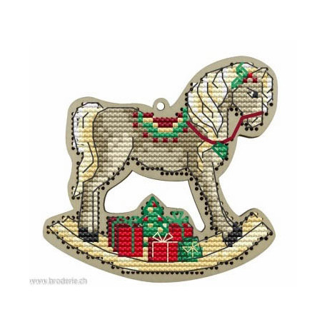 Wizardi, kit Kind fox - Christmas Horse (WDKF022-74)