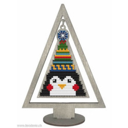 Wizardi, kit Kind fox - Christmas Tree - Pinguin (WDKF022-53-2)