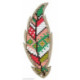 Wizardi, kit Kind Fox - Colourful Feather (WDKF022-45-3)