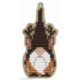 Wizardi, kit Kind Fox - Gnome in a brown Hat (WDKF022-81)