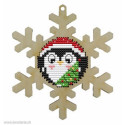 Wizardi, kit Kind fox - Snowflake - Penguin (WDKF022-10-5)