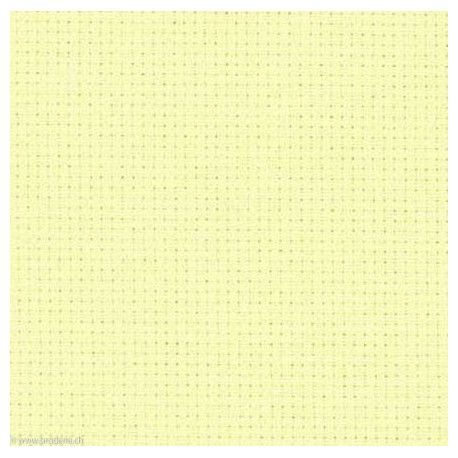 Zweigart, Aïda 14, 5,4 points/cm jaune (3706-2030)