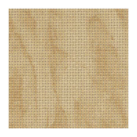 Zweigart, Aïda 14, 5,4 points/cm vintage beige foncé (3706-3009)