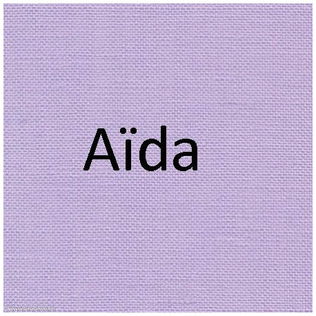 Zweigart, Aïda 14, 5,4 points/cm violet (3706-5120)