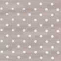 Zweigart, Aïda 20, 8 points/cm beige avec petits points (3326-3189)