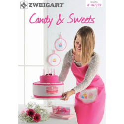 Zweigart, catalogue de modèles Candy and Sweet (104-289)