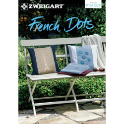Zweigart, catalogue de modèles French Dots (104-279)