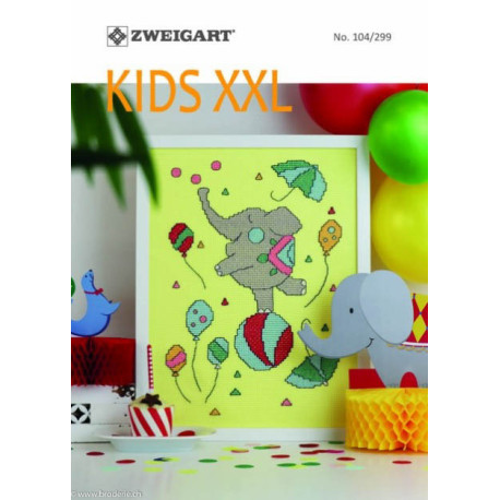 Zweigart, catalogue de modèles Kids XXL (104-299)