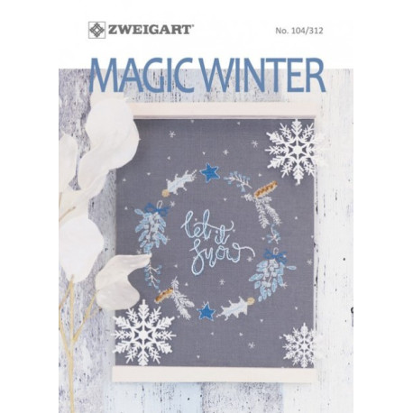 Zweigart, catalogue de modèles Magic Winter (104-312)