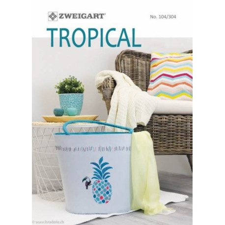 Zweigart, catalogue de modèles Tropical (104-304)