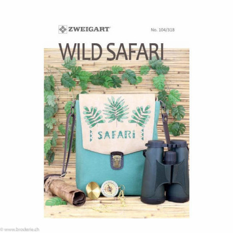Zweigart, catalogue de modèles Wild Safari (104-318)
