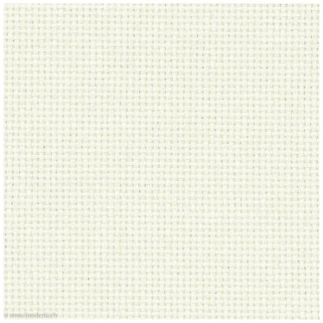 Zweigart, Etamine "BELLANA" blanc cassé en 180 cm de large (3256-101)