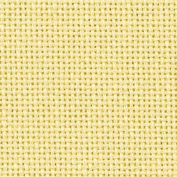 Zweigart, Etamine Lugana 10 fils/cm jaune pâle (3835-274)