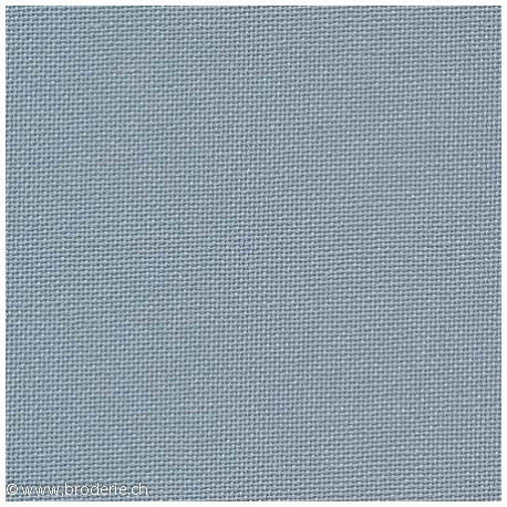 Zweigart, Etamine Murano 12,6 fils/cm bleu gris (3984-5106)