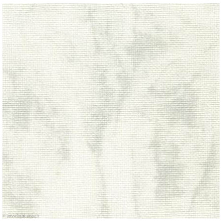 Zweigart, Etamine Murano 12,6 fils/cm vintage blanc-gris (3984-7139)