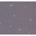 Zweigart, Lin Belfast 12.6 fils/cm gris avec étoiles imprimées (3609-7459)