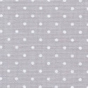 Zweigart, Lin Belfast 12.6 fils/cm gris points blancs (3609-7349)