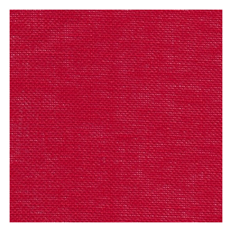 Zweigart, Lin Cashel 11 fils/cm rouge (3281-954)