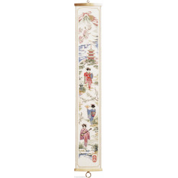 Pako, kit cordon de sonnette Geishas et motifs japonais (PA221.279)