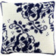 Pako, kit coussin au point de croix monochrome roses (PA003.281)