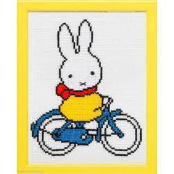 Pako, kit Dick Bruna Miffy à vélo (PA211.610)