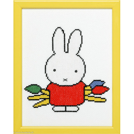 Pako, kit Dick Bruna Miffy et pinceaux (PA211.609)