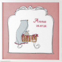 Pako, kit Naissance berceau rose Anna (PA275.033)