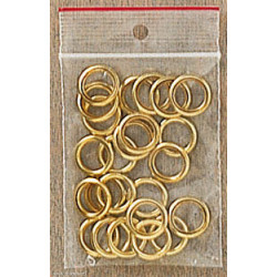 Permin, accessoires anneaux dorés 24 pièces (PE5893)