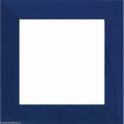 Permin, cadre bois bleu 14cm sur 14cm (PE5334)