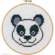 Permin, canevas imprimé enfant panda (PE12-0821)