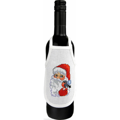 Permin, kit 2 tabliers pour bouteilles Noël (PE78-9592)